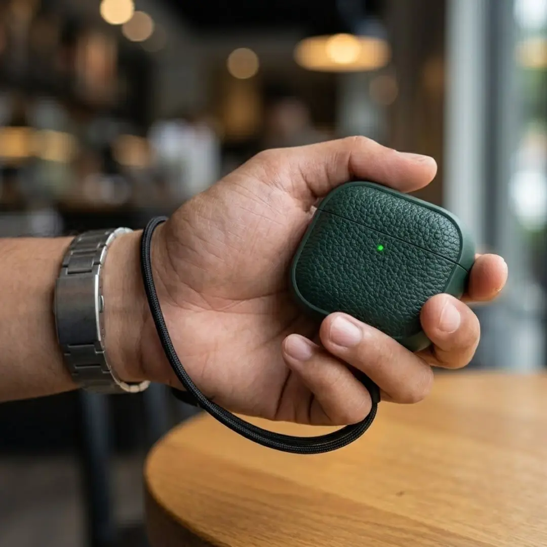 NUVEX Hoesje AirPods Pro 2 - Groente - met reinigingsset