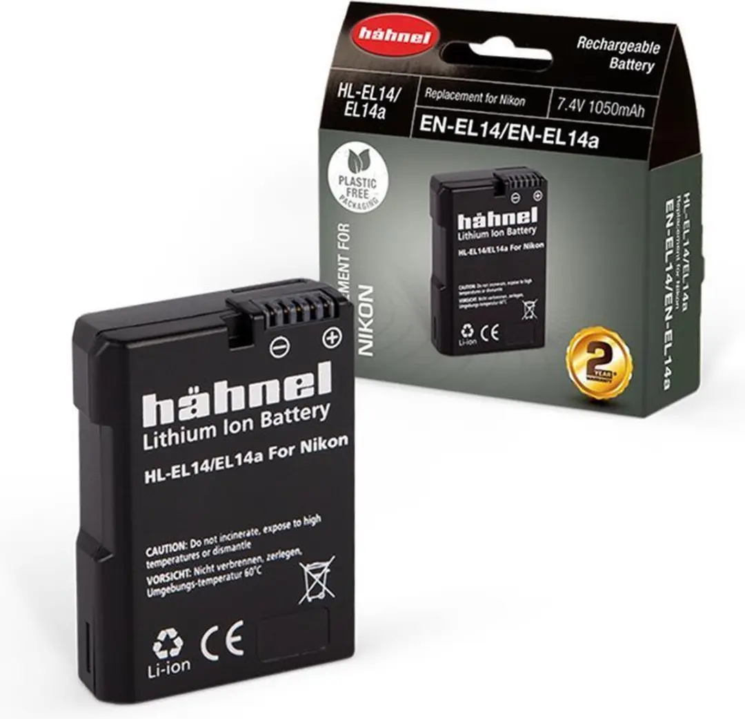 Hähnel Accu Nikon EN-EL14A 1050mAh