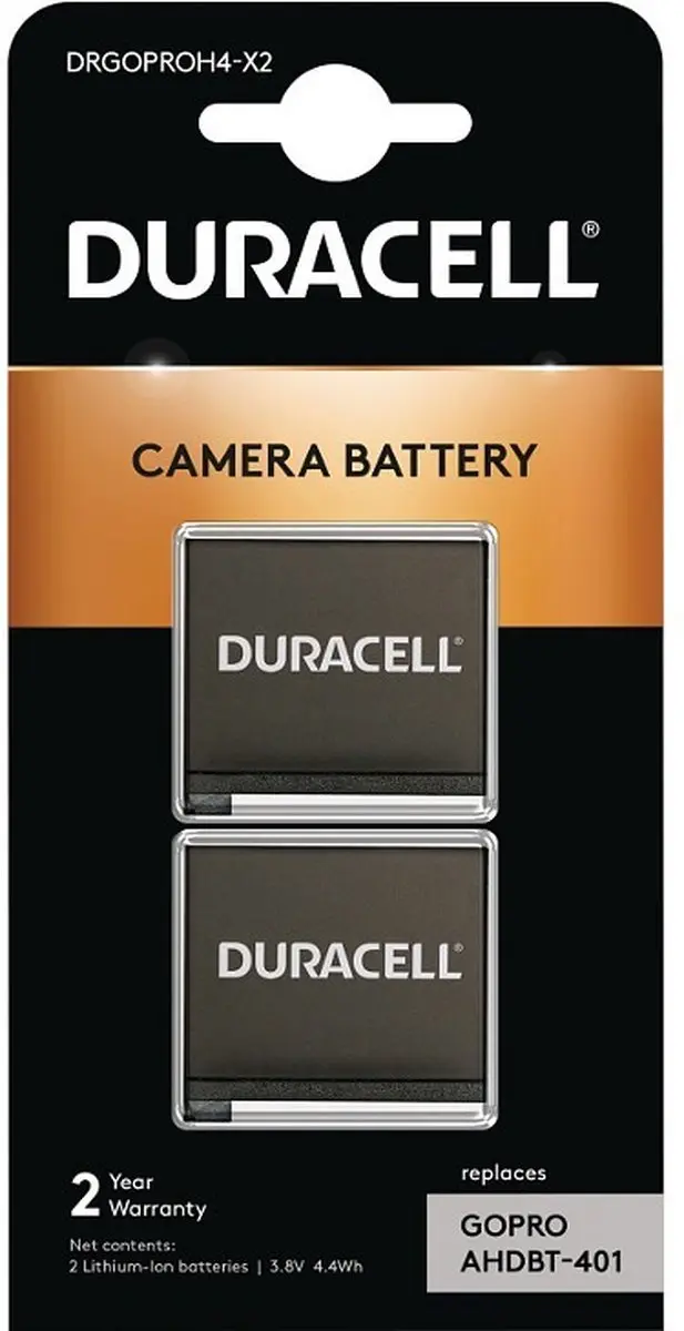 Duracell DRGOPROH4-X2 Accu - Compactcamera