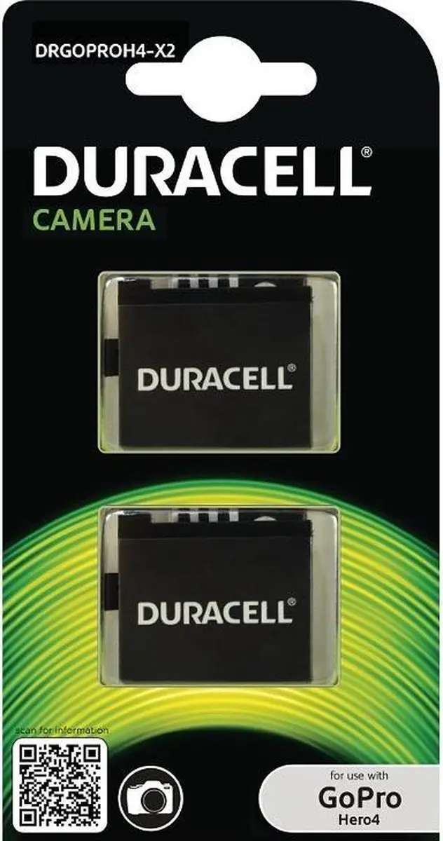 Duracell DRGOPROH4-X2 Accu - Compactcamera