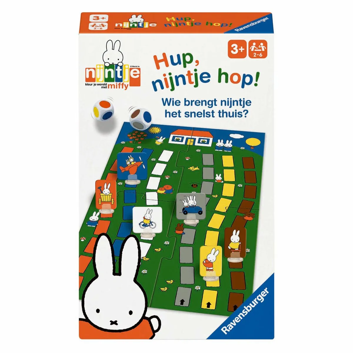 Ravensburger Hup Nijntje Hop Kinderspel - 2-6 Spelers