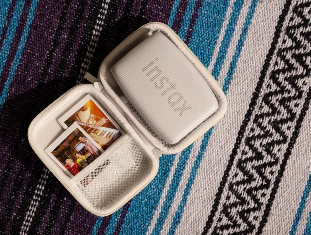 Fujifilm Instax mini Link 3 Camerahoesje - Clay White