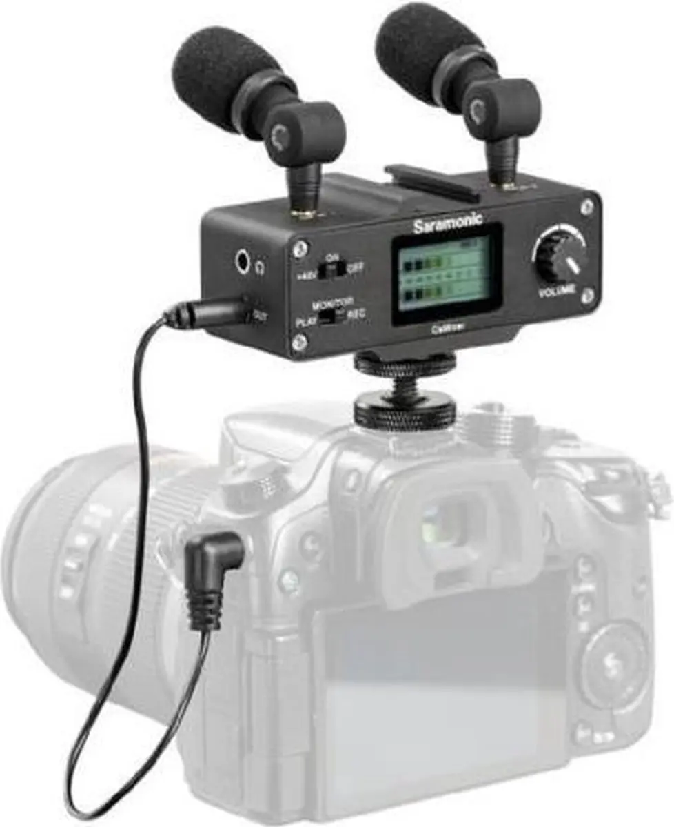 Saramonic CaMixer Audio Interface voor DSLR