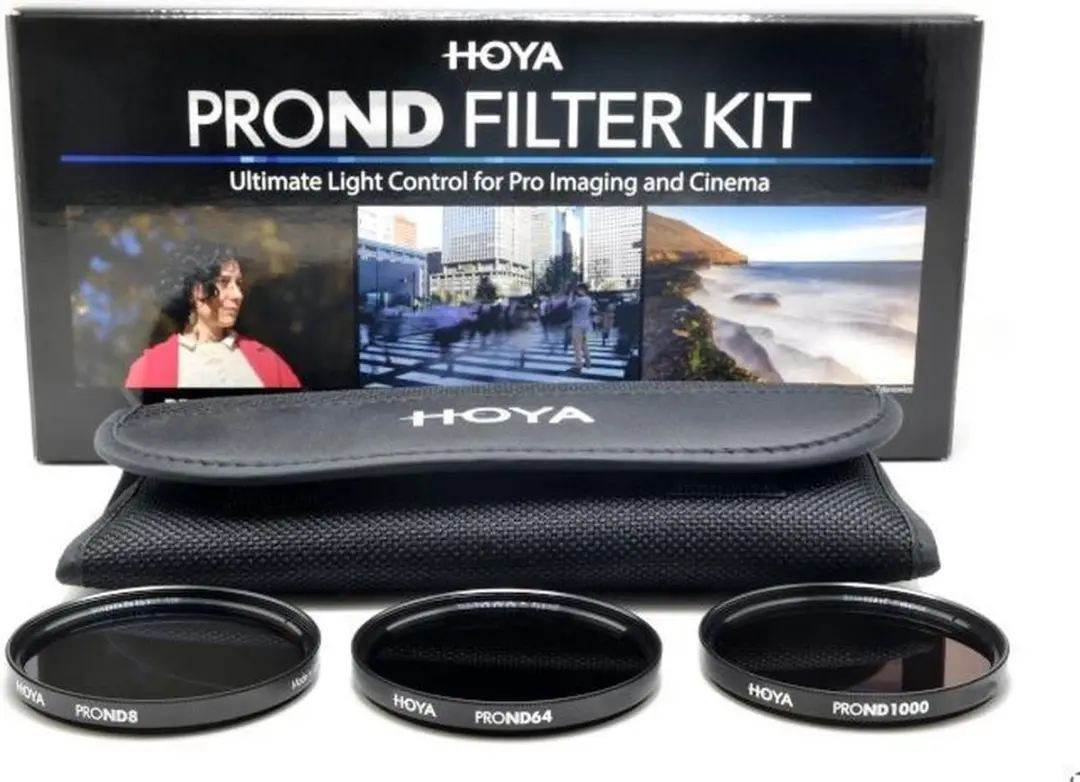 Hoya PROND8/64/1000 ND Filter Set 77mm - Grijs/Zwart