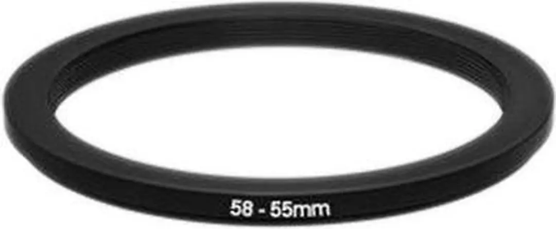 Marumi Step-Down Ring 55-52mm - Benèl BV Benel-158155 - Zwart