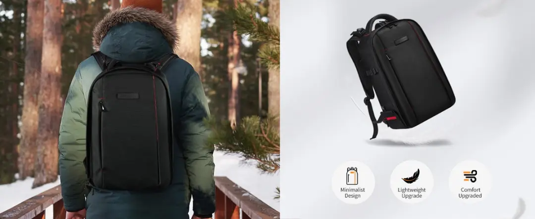K&F Concept Beta Backpack 18L Rugzak - Zwart - afbeelding 2 van 6