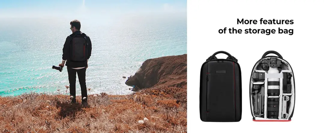K&F Concept Beta Backpack 18L Rugzak - Zwart - afbeelding 6 van 6