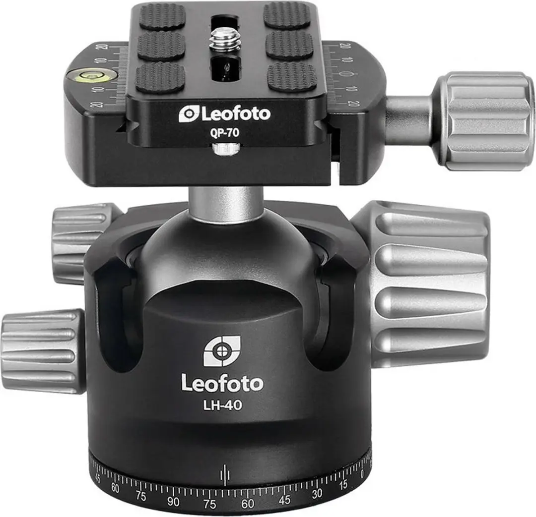 LeoFoto LH-40 Ball Head + QP-70 Snelkoppelingsplaat