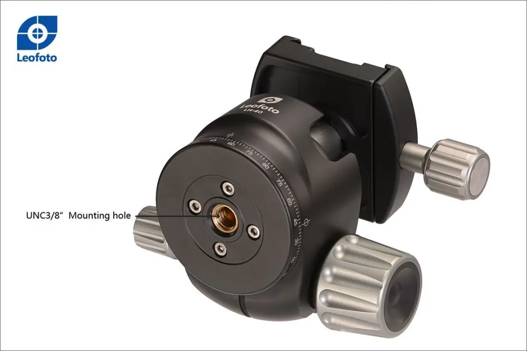 LeoFoto LH-40 Ball Head + QP-70 Snelkoppelingsplaat - Zwart