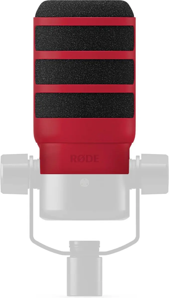 Rode WS14-R Plopscherm - 72mm - Rood