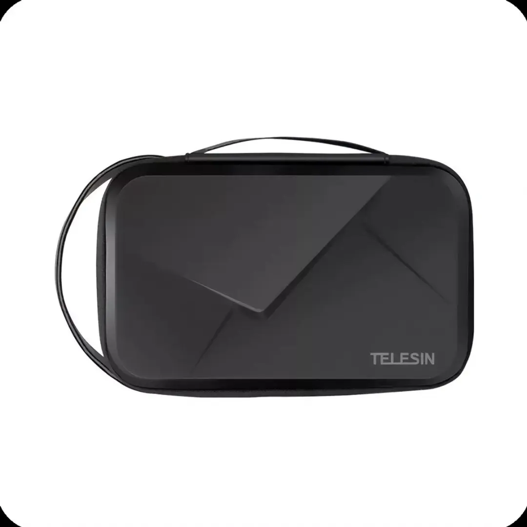 Telesin Waterdichte Opbergcase L - Actioncam - 4 Lenzen - Zwart - afbeelding 2 van 6