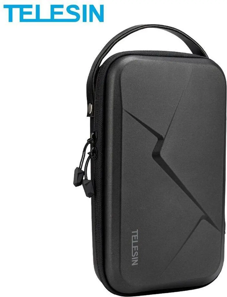 Telesin Waterdichte Opbergcase L - Actioncam - 4 Lenzen - Zwart - afbeelding 6 van 6