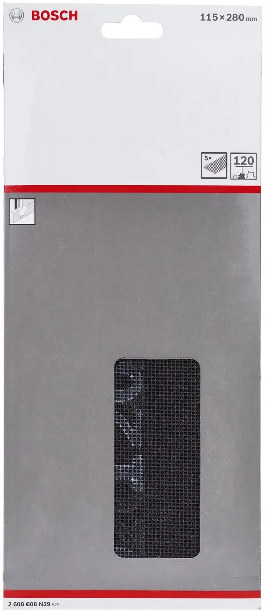 Bosch Handschuurpapier 2608608N29 - Korrel 120 - 280x115mm - afbeelding 2 van 6