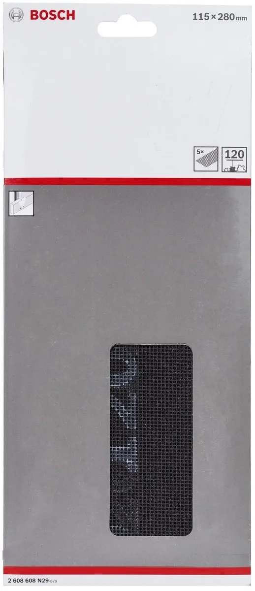 Bosch Handschuurpapier 2608608N29 - Korrel 120 - 280x115mm - afbeelding 6 van 6