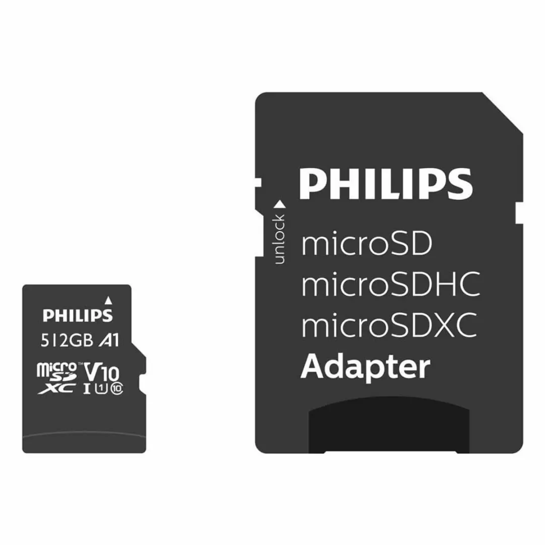 Philips MicroSDXC FM51MP45B/00 512GB - Class 10 UHS-I U1