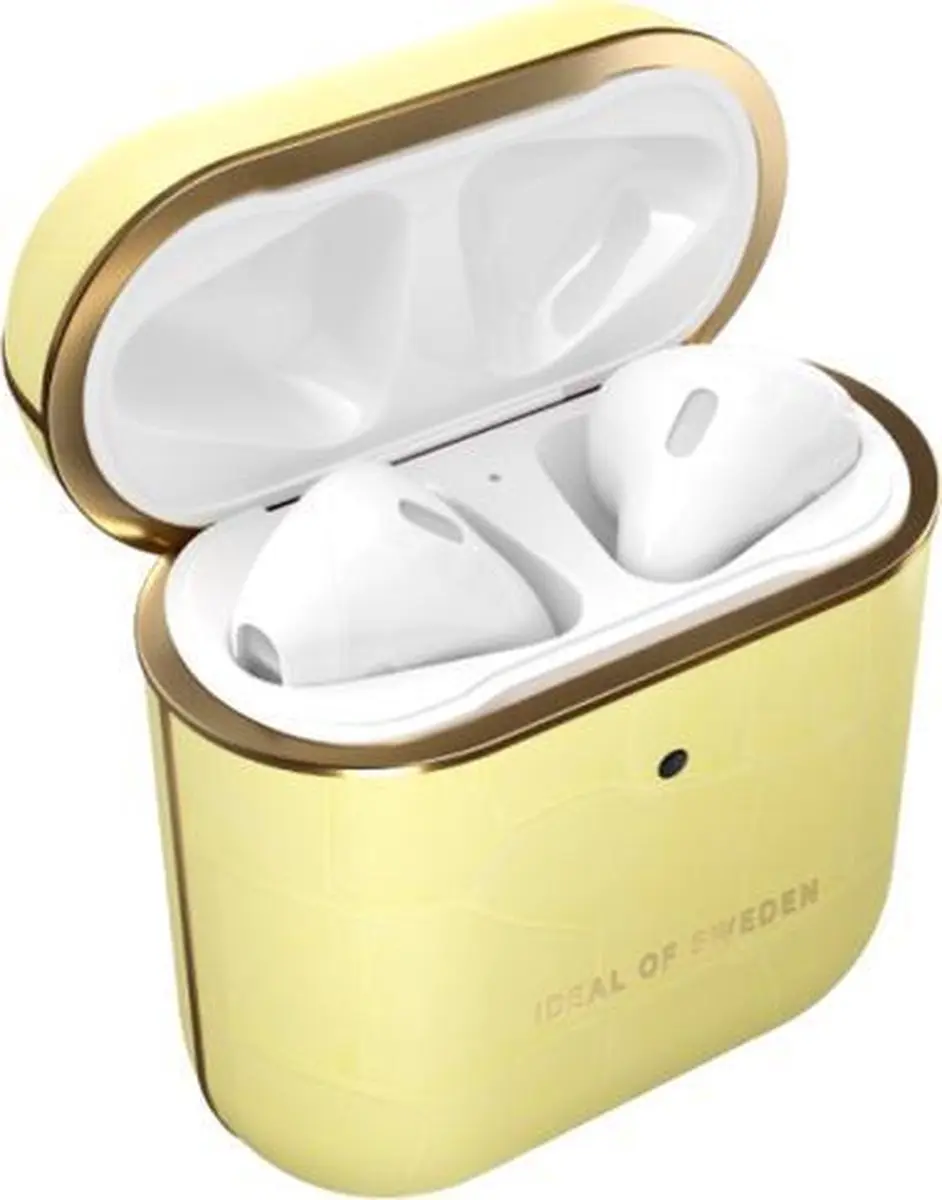 iDeal of Sweden AirPods Case PU - Lemon Croco