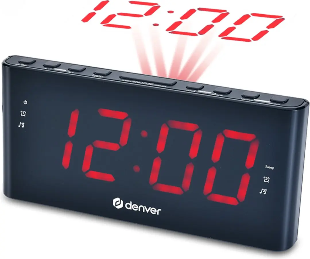 Denver CPR-710 Wekkerradio met Projectie