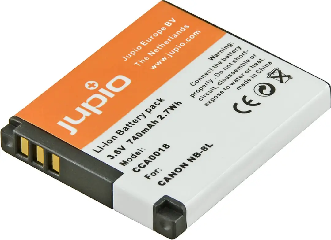 Jupio NB-8L Accu 740mAh