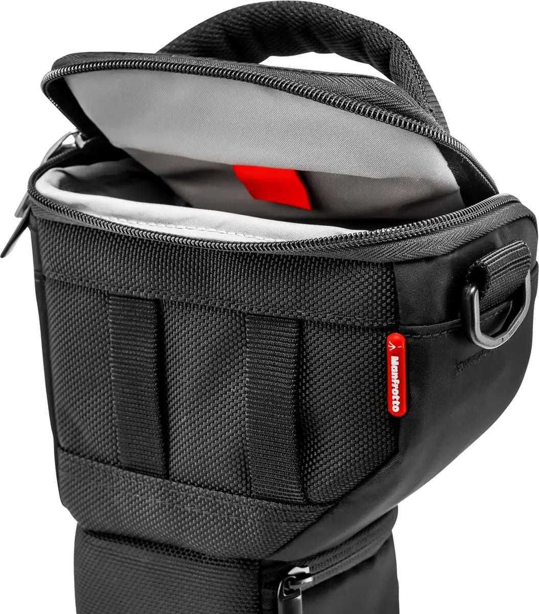 Manfrotto Holster XS Plus Messengerbag - Videocamera - 2 Lenzen - Zwart