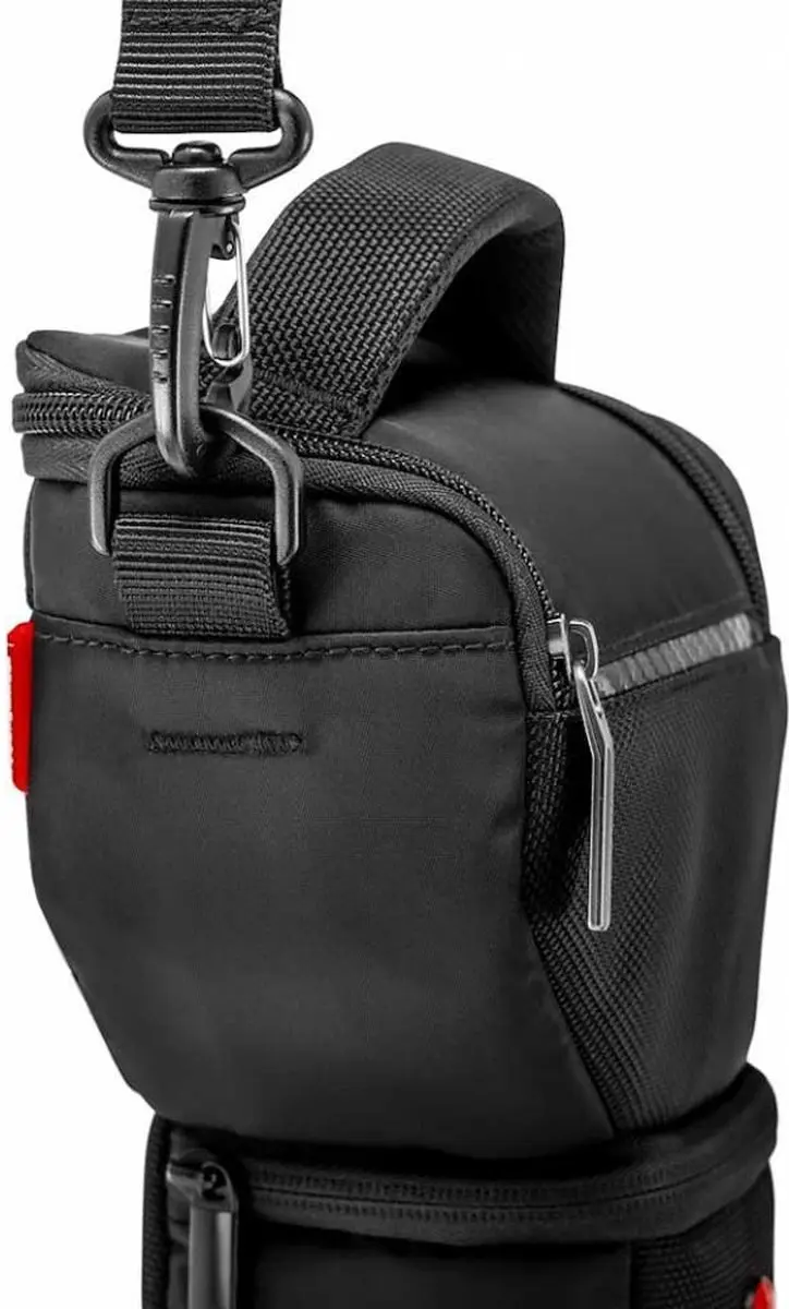 Manfrotto Holster XS Plus Messengerbag - Videocamera - 2 Lenzen - Zwart