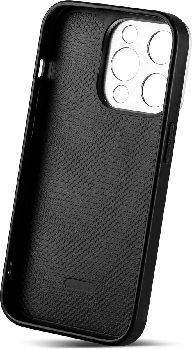 MOJOGEAR 17mm Lenscase iPhone 14 Pro - Zwart/Grijs