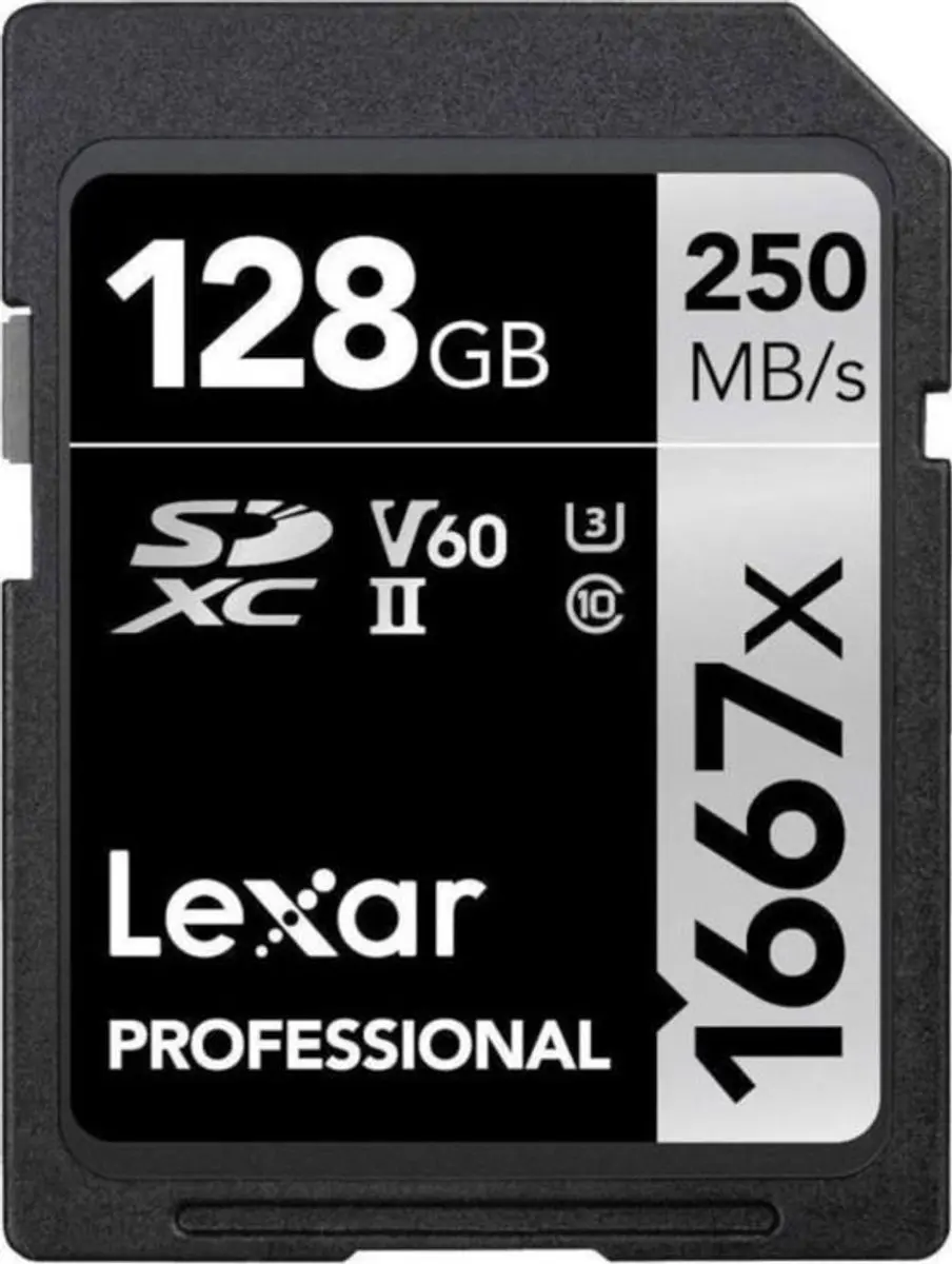 Lexar Professional 1667x SDXC 128GB - UHS-II