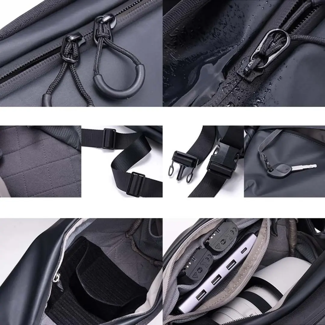 Ulanzi PB008 Vlogging Camera Schoudertas - 30cm - Zwart