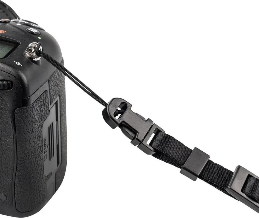 Dörr Camera Wrist Strap Earth Leather - 25x3.2cm Zwart
