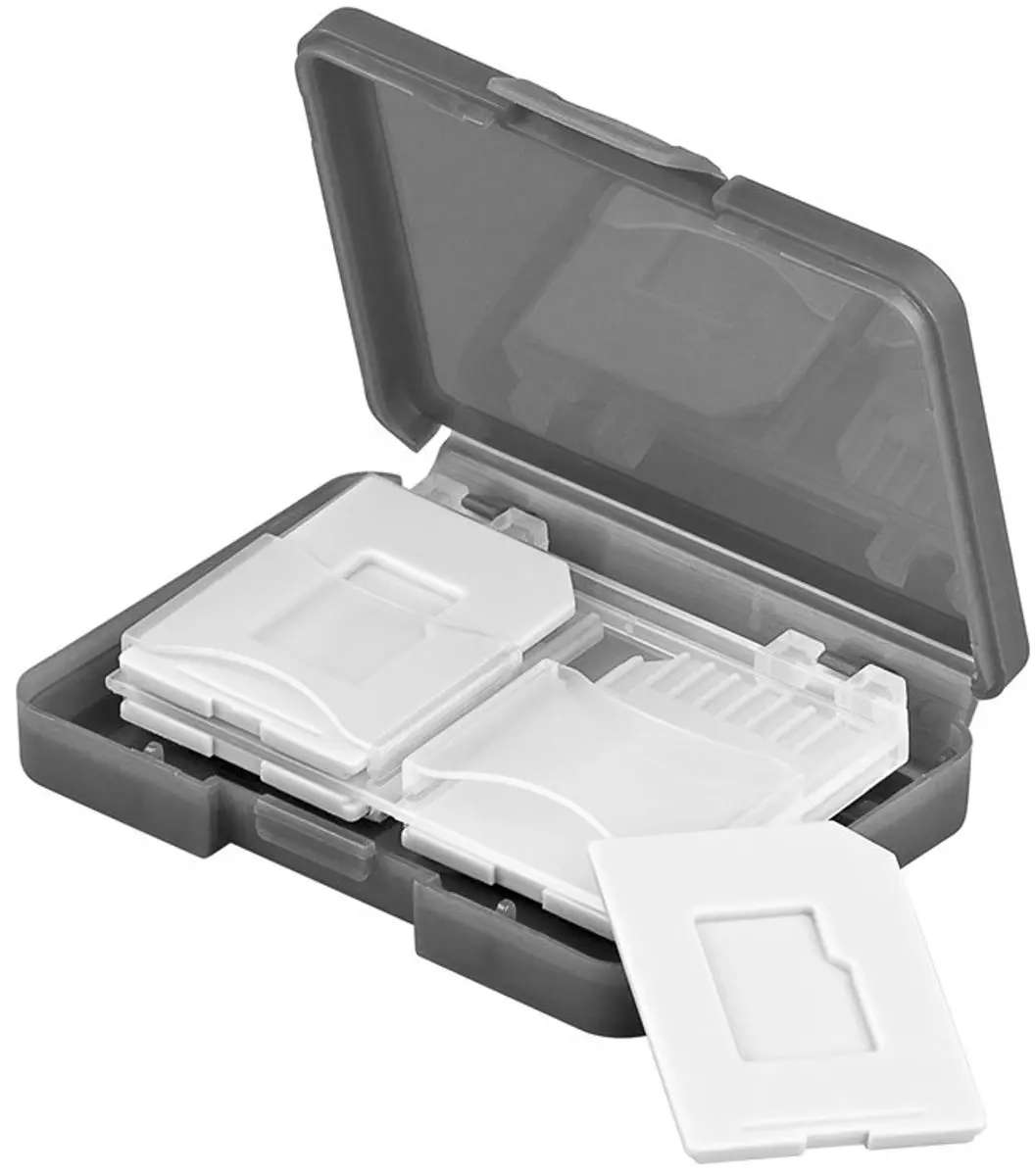 Goobay Opbergbox voor 4 SD/MMC/Micro SD Kaarten