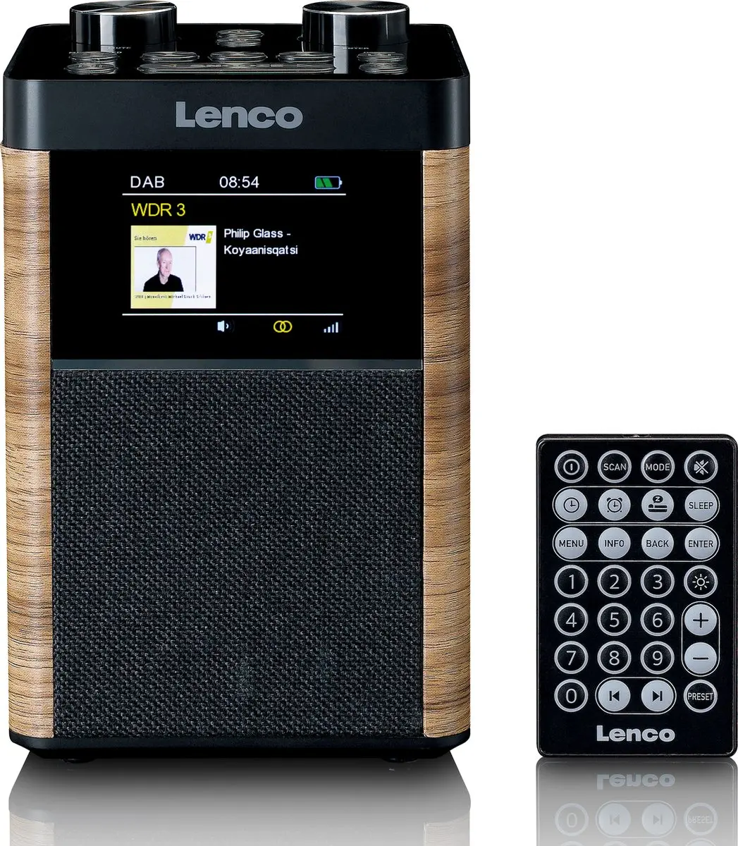 Lenco PDR-060WD Draagbare DAB/FM Radio
