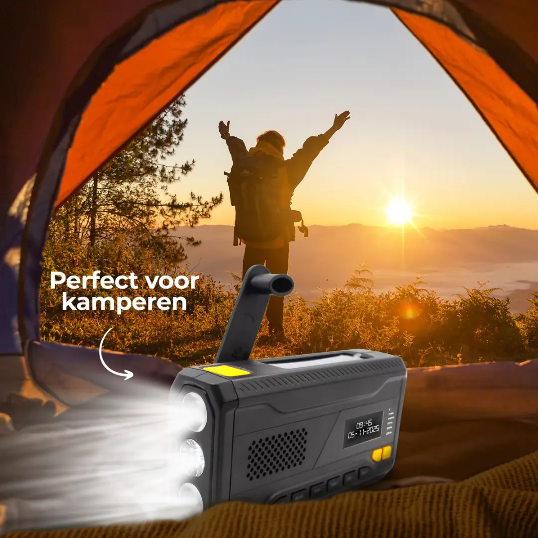 Denver DAB Noodradio SCD2033 - Zonne-energie - 5W