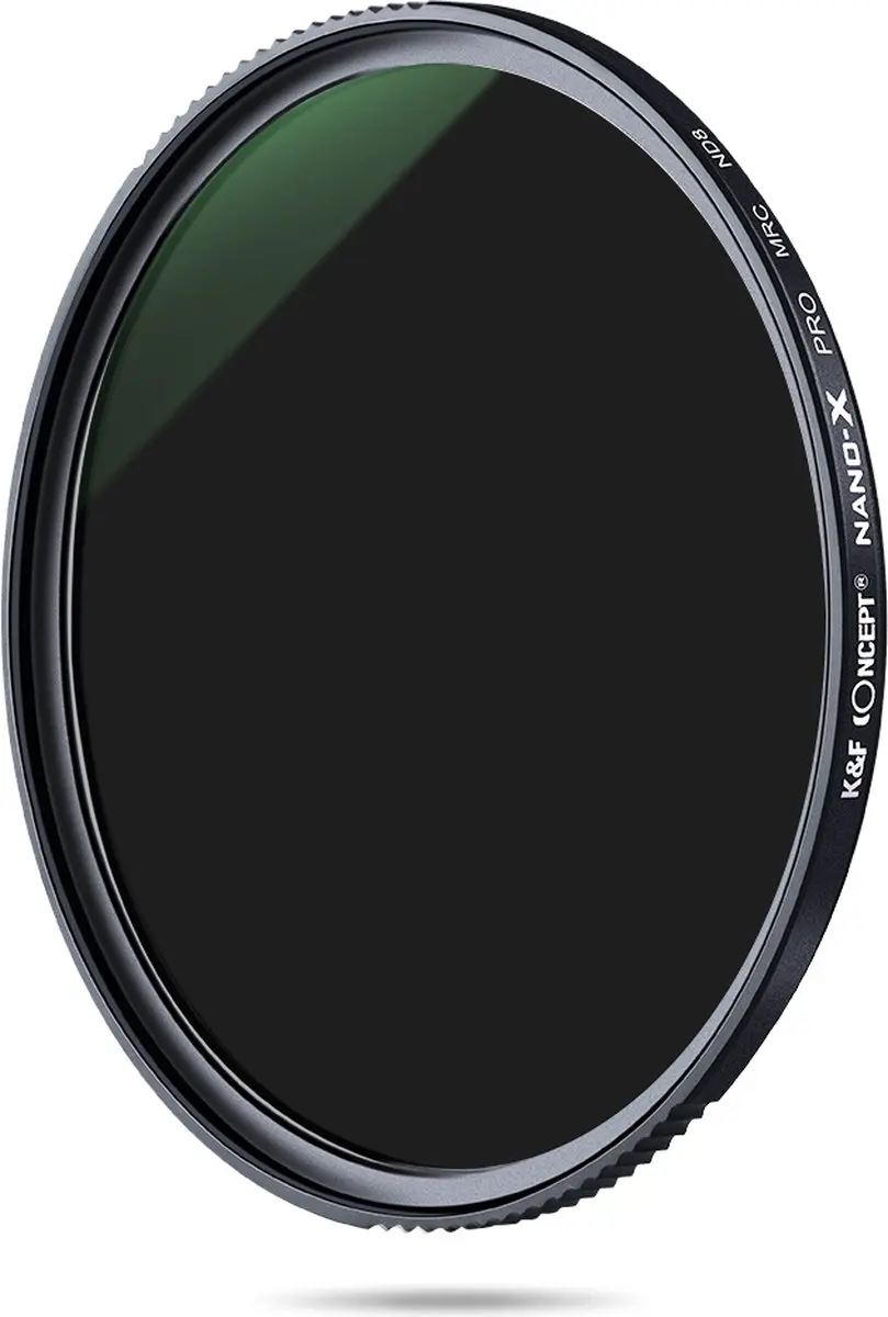 K&F Concept 67mm ND8 Nano-X MRC Grijsfilter - Zwart