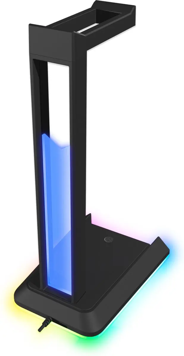 Speedlink EXCELLO NX Gaming Headset Stand - RGB USB Hub - Zwart - afbeelding 6 van 6