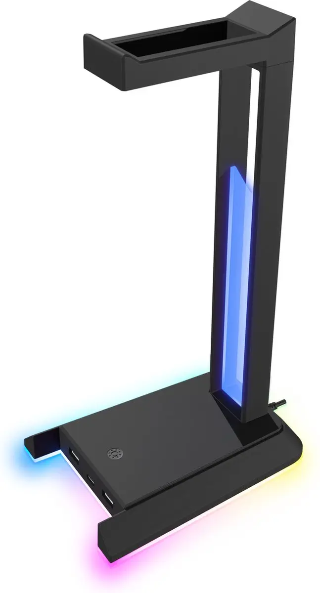 Speedlink EXCELLO NX Gaming Headset Stand - RGB USB Hub - Zwart
