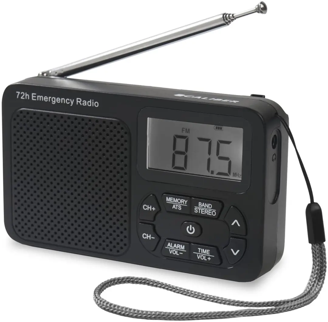 Caliber HPG320B Draagbare Noodradio