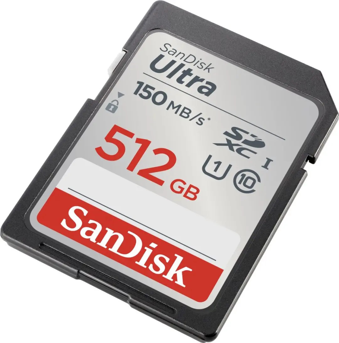 Western Digital SDSDUNC-512G-GN6IN SDXC Ultra - 512GB - Kleurloos