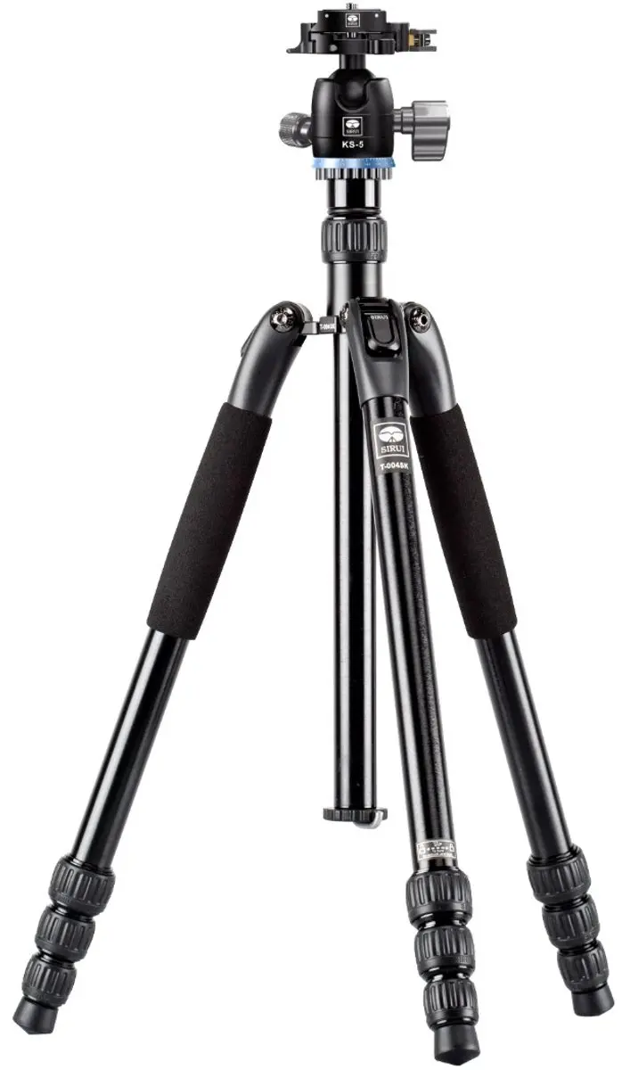 Sirui T-004SK Aluminium Statief + KS-5 Balhoofd - 10 kg