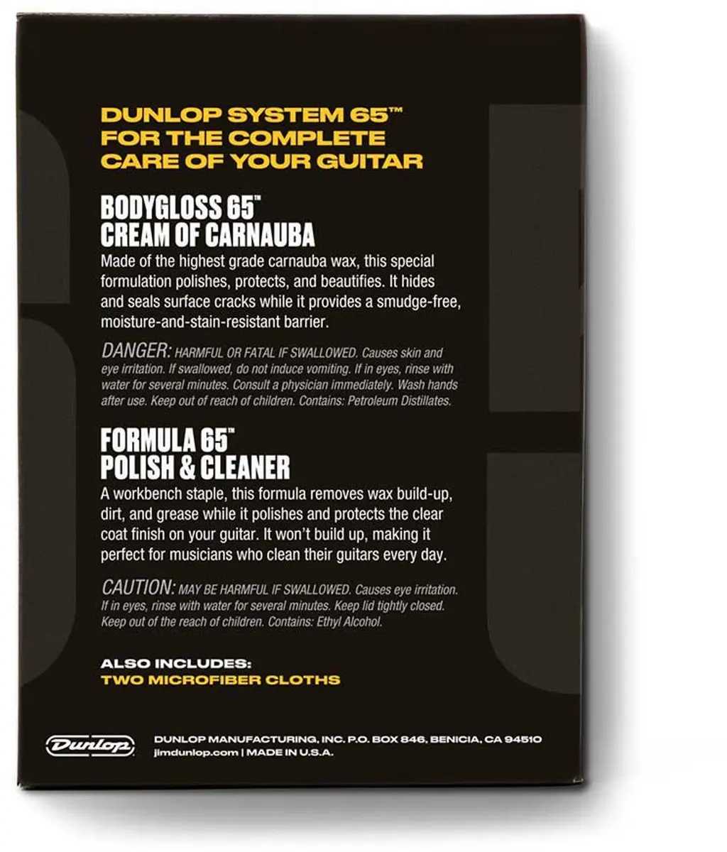 Dunlop 6501 Guitar Polish Kit - Onderhoudsset