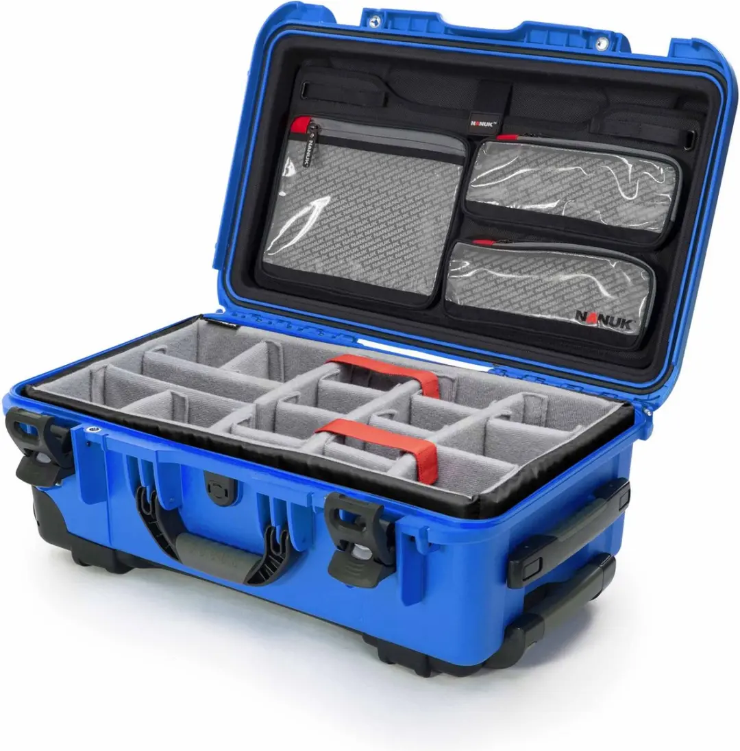 Nanuk 935 Pro Photo Kit Koffer - Blauw
