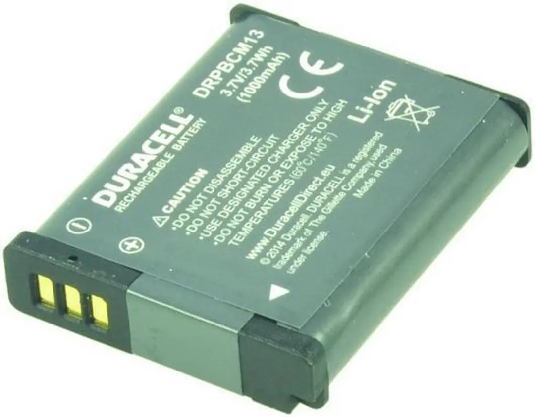 Duracell DMW-BCM13 Accu 1000mAh - Panasonic Compactcamera