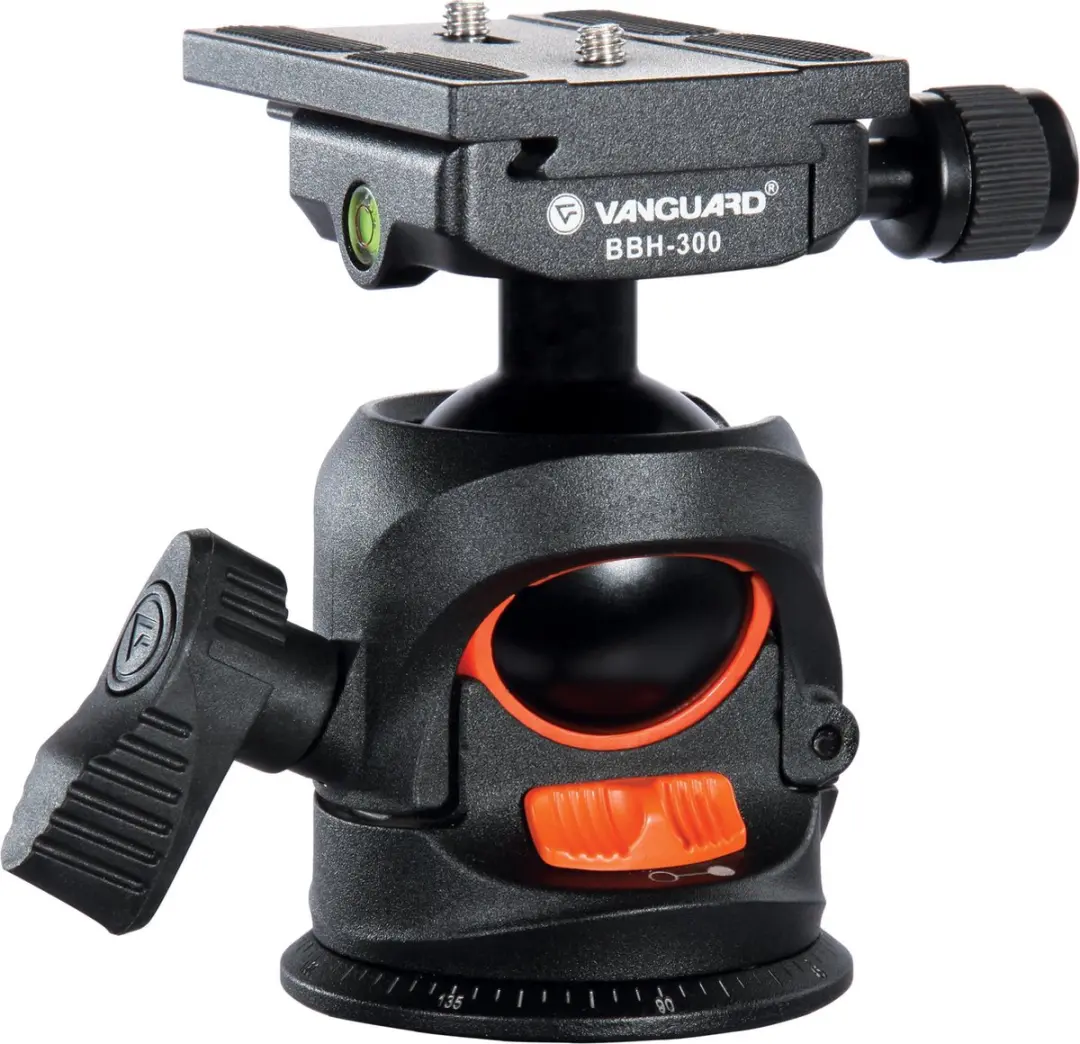 Vanguard Abeo Plus 363AB Camera Statief BBH-300 - 201,5cm - 16kg - Zwart