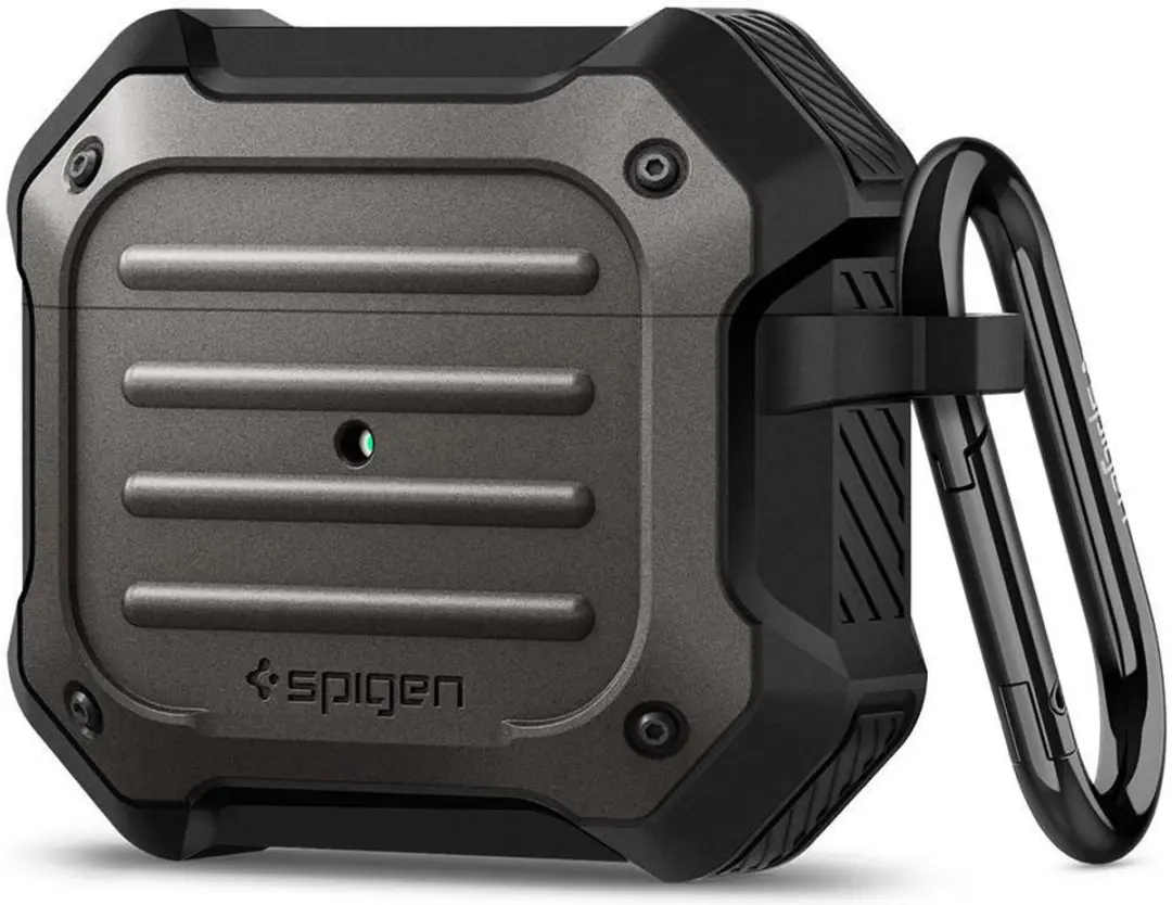 Spigen Tough Armor ASD01989 Hoesje - Apple AirPods 3 - Gunmetal