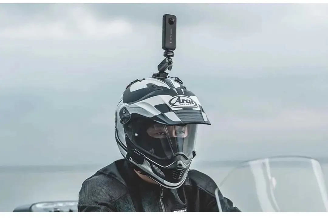 Pgytech P-GM-225 Helmhouder met Sportcamerahouder - Transparent
