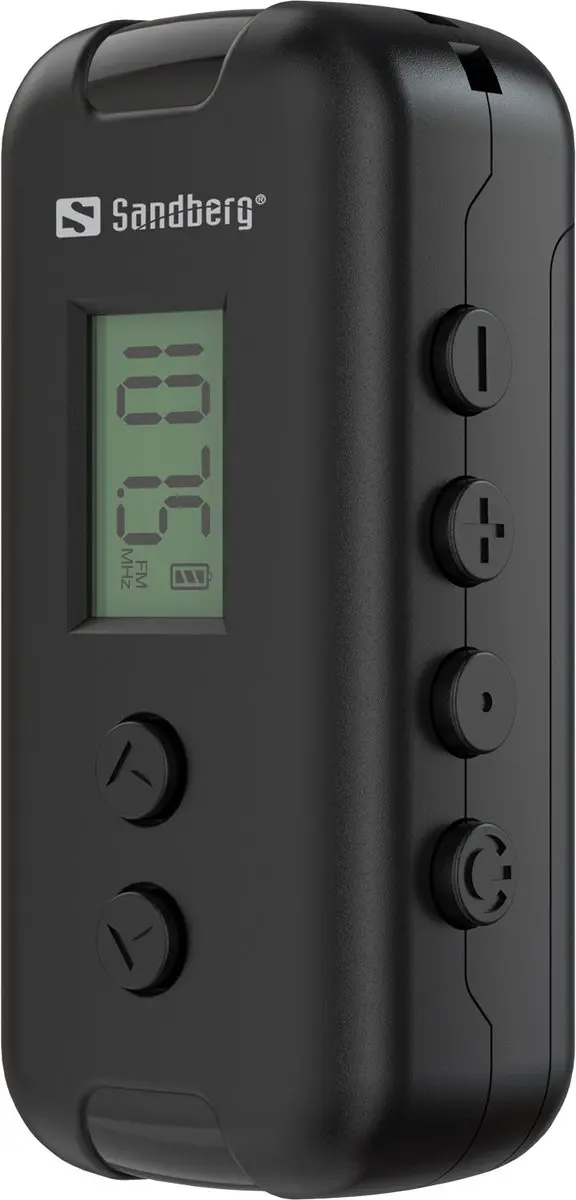 Sandberg 421-00 Pocketradio - Zwart