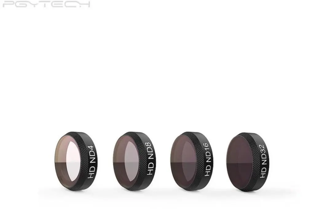PGYTECH ND4/8/16/32 Filterset 4-Pack