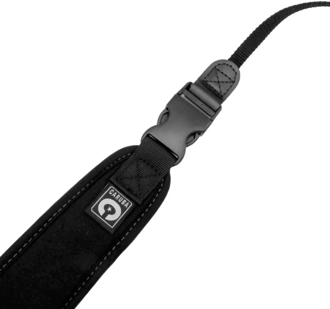 Caruba D130122 Camera Riem - Comfort + Quick Release - Zwart