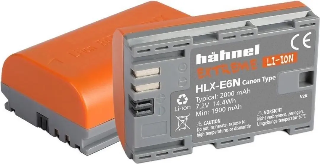 Hähnel HLX-E6N Extreme Cameraaccu 2000mAh - Canon LP-E6N/LP-E6NH
