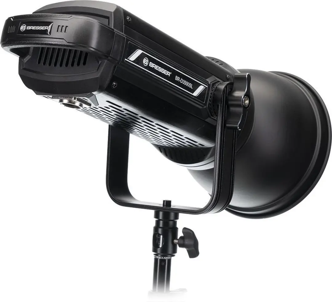 Bresser BR-D3500SL COB Led-Studiolamp 350W - Zwart - afbeelding 2 van 6
