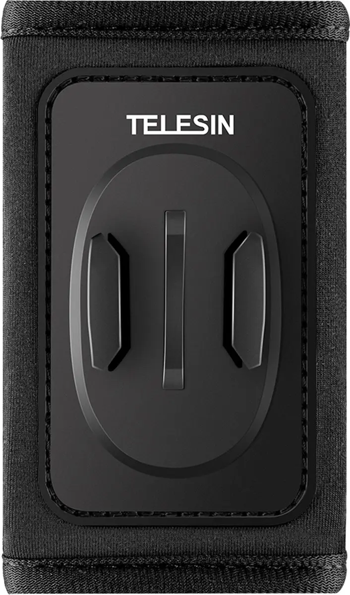 Telesin 360° Backpack Mount - Zwart - afbeelding 3 van 6