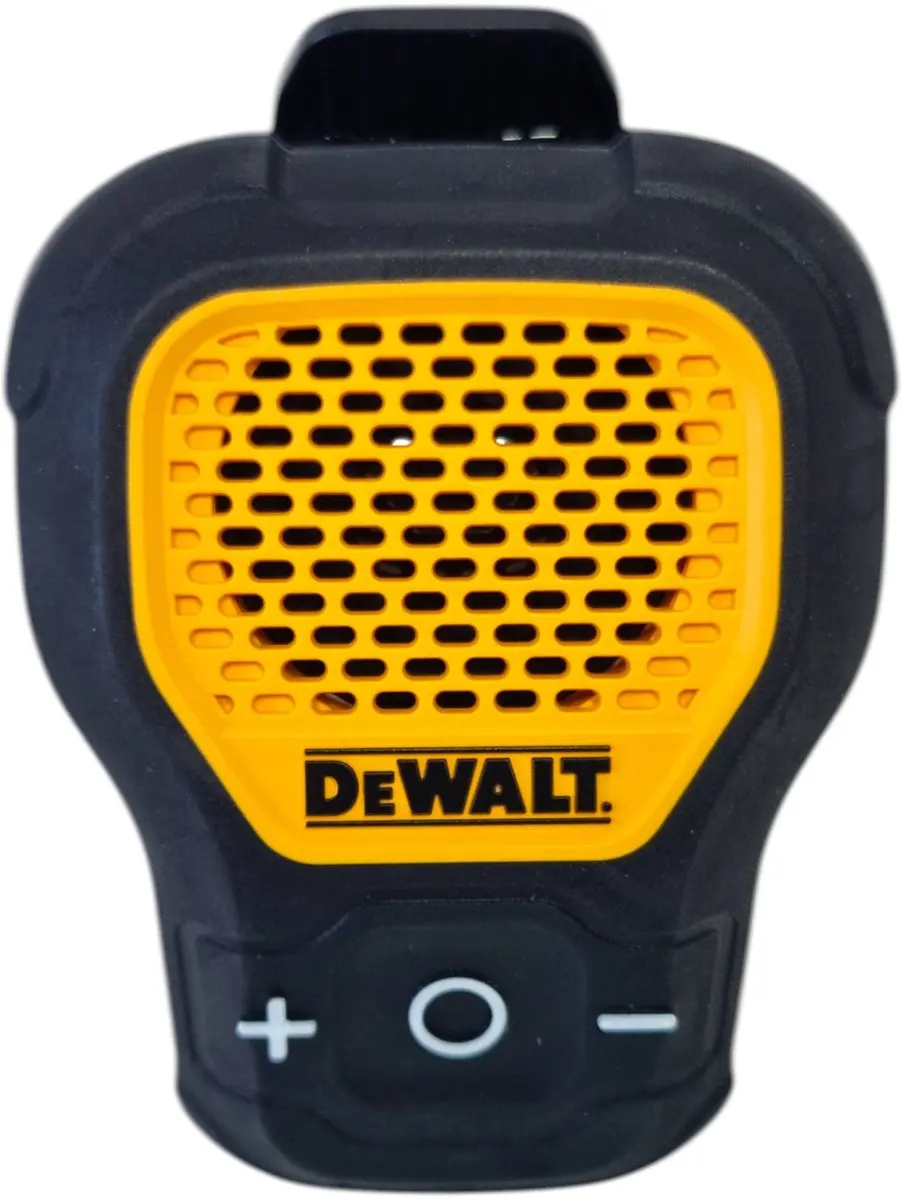 DeWalt PRO Draagbare Bluetooth Speaker 190 1148 DWG - Geel/Zwart